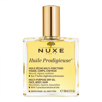 Huile prodigieuse huile s&egrave;che visage, corps et cheveux Nuxe