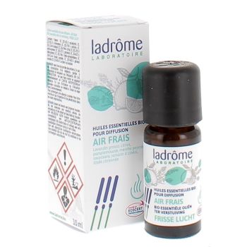 Huiles essentielles bio pour diffusion air frais Ladrôme