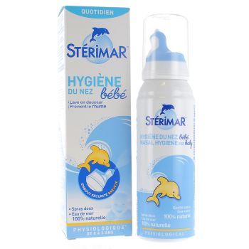 Hygiène du nez bébé Stérimar - spray de 100ml