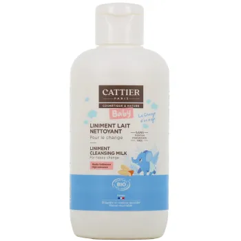 Liniment lait nettoyant pour le change bio Cattier
