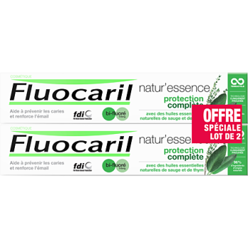 Natur'Essence Dentifrice protection compl&egrave;te bi-fluor&eacute; Fluocaril