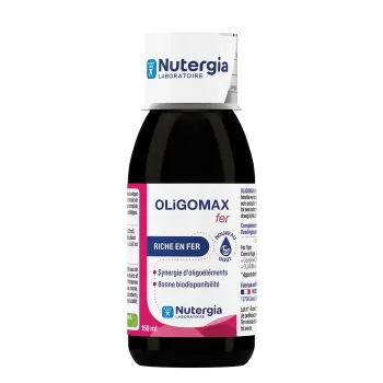 Oligomax Fer Nutergia - flacon de 150 ml