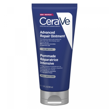 Pommade réparatrice intensive visage corps lèvres CeraVe - tube de 88 ml