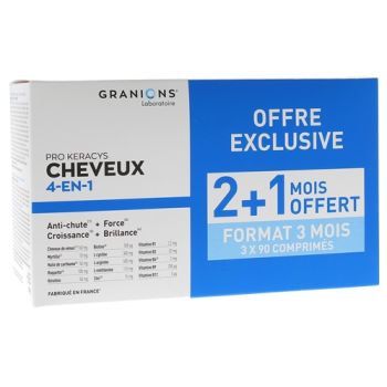 Pro Keracys Cheveux 4 en 1 Granions