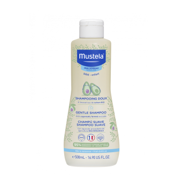 Shampooing doux cheveux délicats Mustela