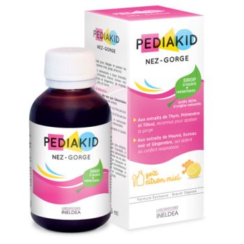 Pediakid nez-gorge goût miel citron