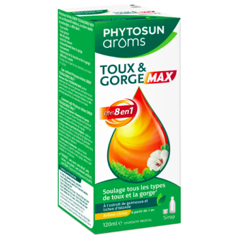 Sirop toux & gorge max Phytosun Aroms