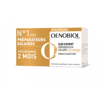 Sun Expert Préparateur solaire peau sensible Oenobiol