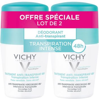 Traitement anti-transpirant 48h transpiration intense Vichy
