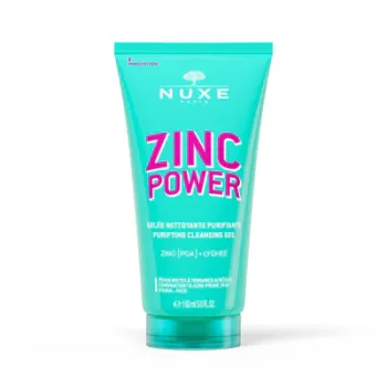 Zinc Power gelée nettoyante purifiante Nuxe