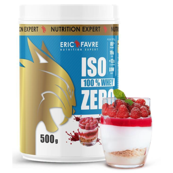 Iso zero 100% whey framboisier Eric Favre