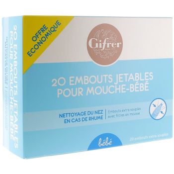 Embouts jetables pour mouche-bébé Gifrer
