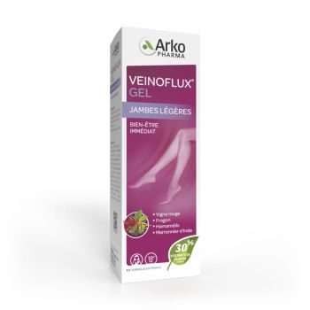 Gel Veinoflux circulation jambes légères Arkopharma
