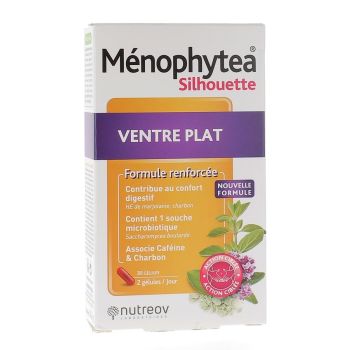 Ménophytea Silhouette ventre plat Nutreov - boite de 30 gélules