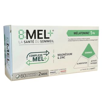 8:Mel+ la sant&eacute; du sommeil m&eacute;latonine 1mg Menarini