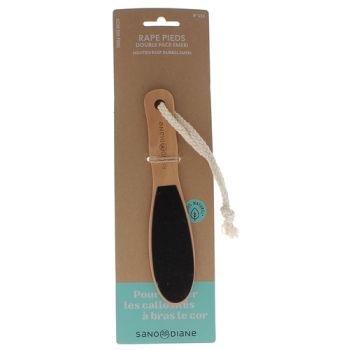 Râpe pieds double émeri Sanodiane - 1 râpe