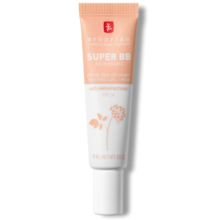 Super bb crème-soin couvrant anti-imperfections clair spf 20 Erborian