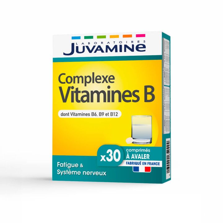 Complexe vitamines B Juvamine - boîte de 30 gélules
