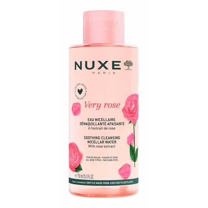 Very Rose Eau micellaire démaquillante apaisante Nuxe