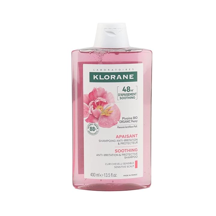Shampooing apaisant & anti-irritant à la pivoine bio Klorane