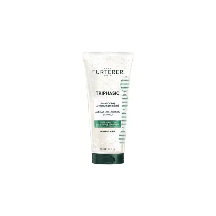 Triphasic shampooing antichute longévité René Furterer - tube de 200ml