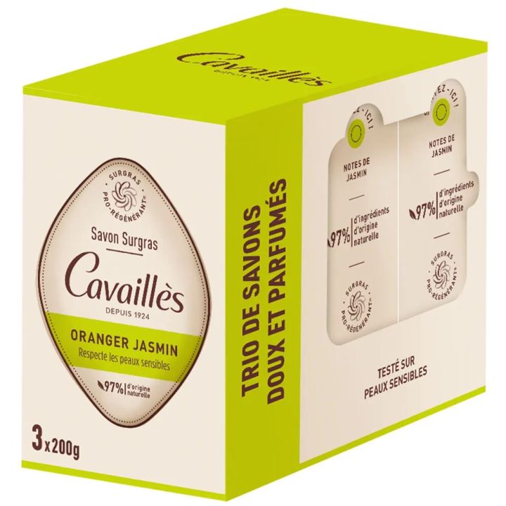 Savon surgras oranger jasmin Rogé Cavaillès