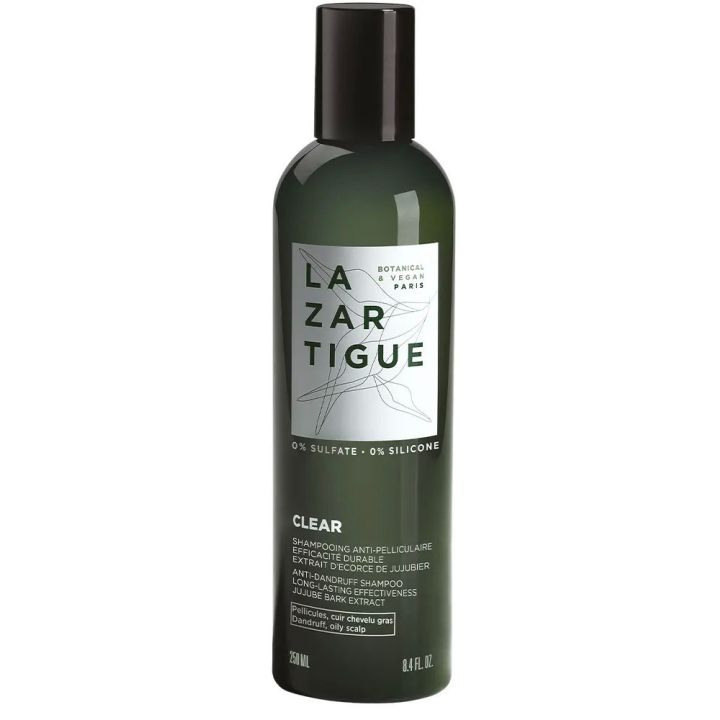 Clear shampooing anti-pelliculaire cuir chevelu gras Lazartigue - flacon de 250ml