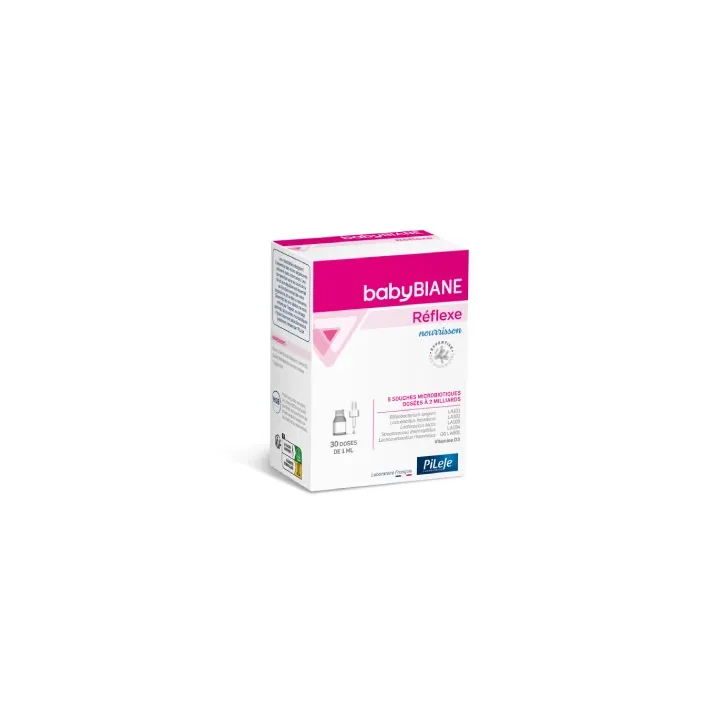 Babybiane Réflexe nourrisson Pileje - flacon-pipette de 30ml