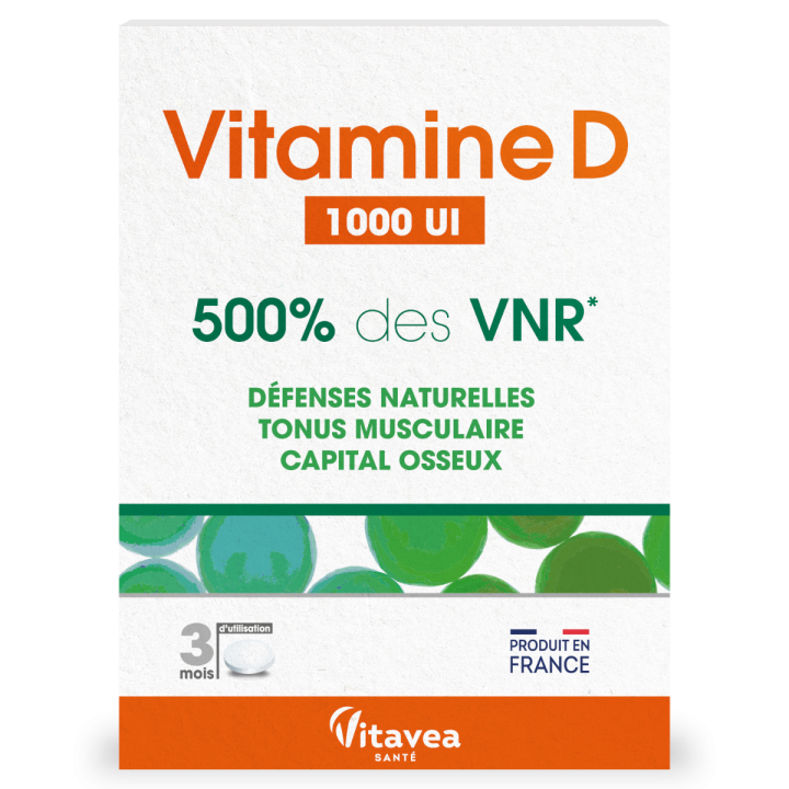 Vitamine D 1000 UI Vitavea