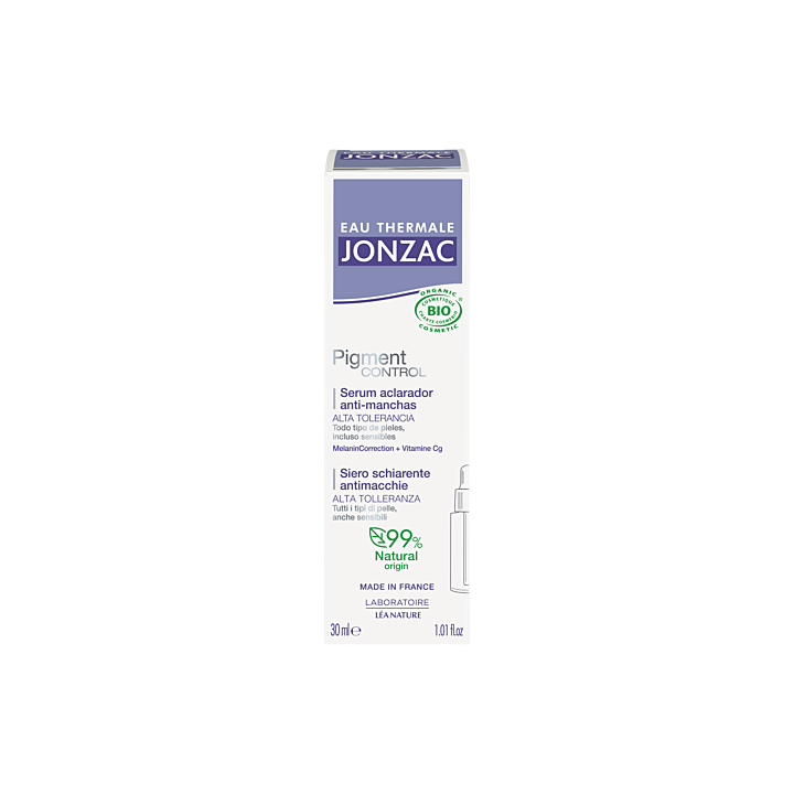Pigment control sérum anti-tâches Eau thermale Jonzac - flacon pipette de 30ml