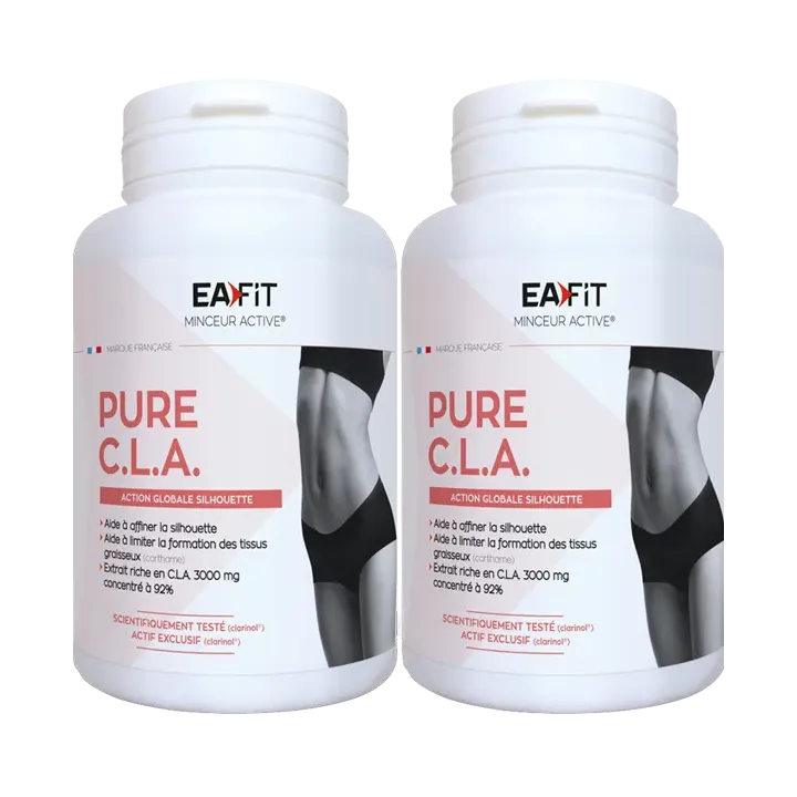 Minceur active pure CLA Eafit - lot de 2 boîtes de 90 capsules
