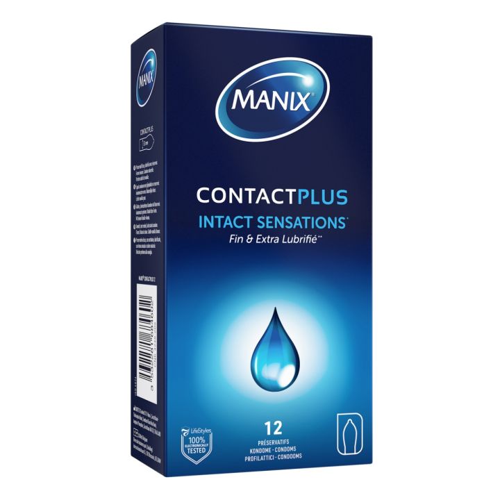 Préservatifs fins ContactPlus Manix