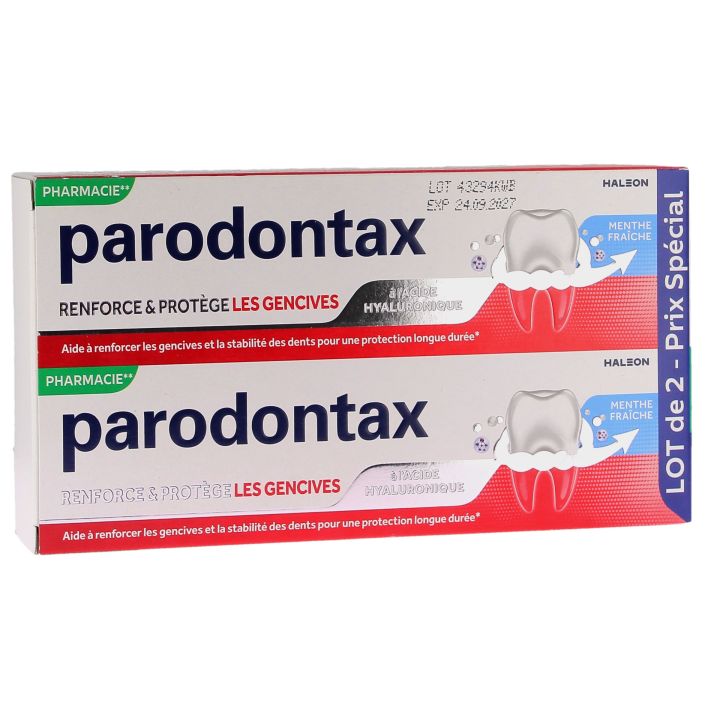 Dentifrice renforce et protège les gencives Parodontax
