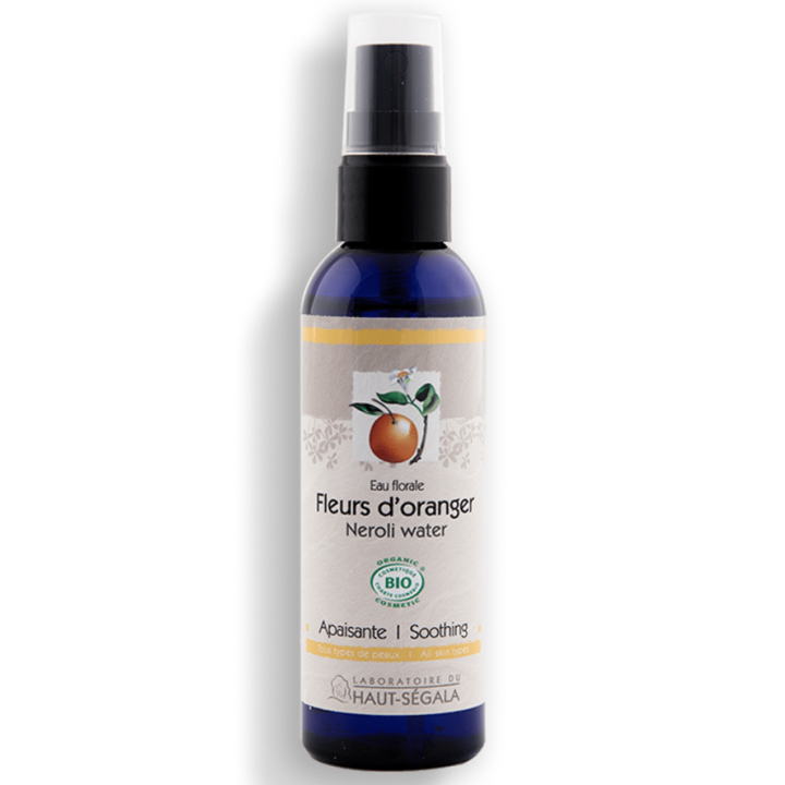 Eau florale fleurs d'oranger bio apaisante Laboratoire Haut-Ségala