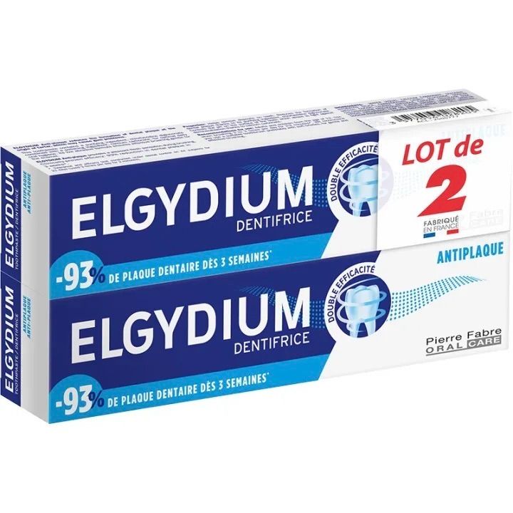 Dentifrice antiplaque Elgydium
