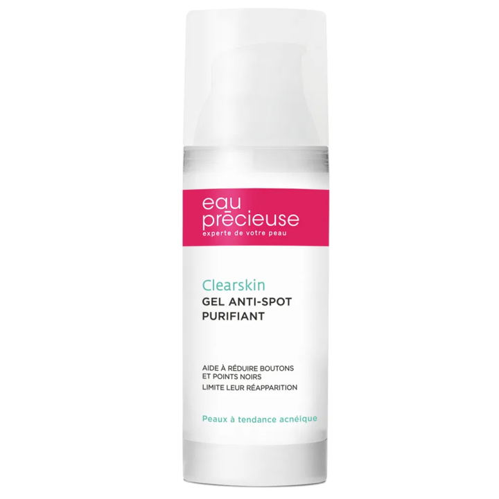 Gel anti-spot purifiant Clearskin Eau Précieuse - flacon-pompe de 50 ml