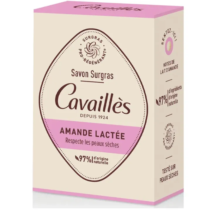 Savon surgras amande lactée Rogé Cavaillès