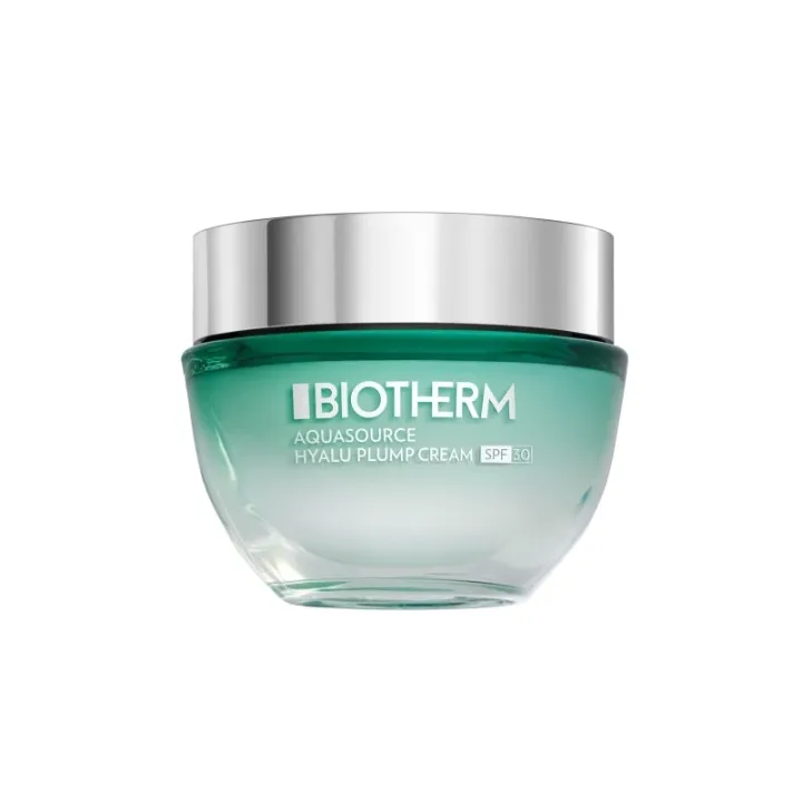 Aquasource hyalu plump cream SPF30 Biotherm - pot de 50ml 