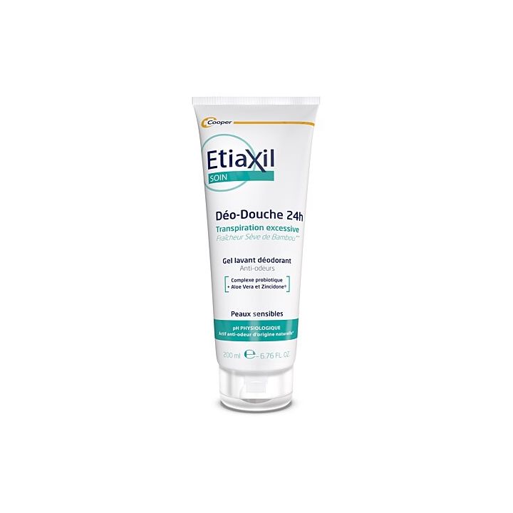 Soin Déo-Douche Etiaxil - tube de 200ml 