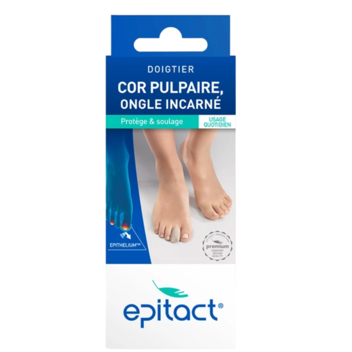 Doigtier cor pulpaire ongle incarné taille M Epitact - boîte d'1 unité 