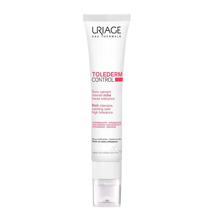 Tolederm control soin calmant intensif riche Uriage - tube de 40ml