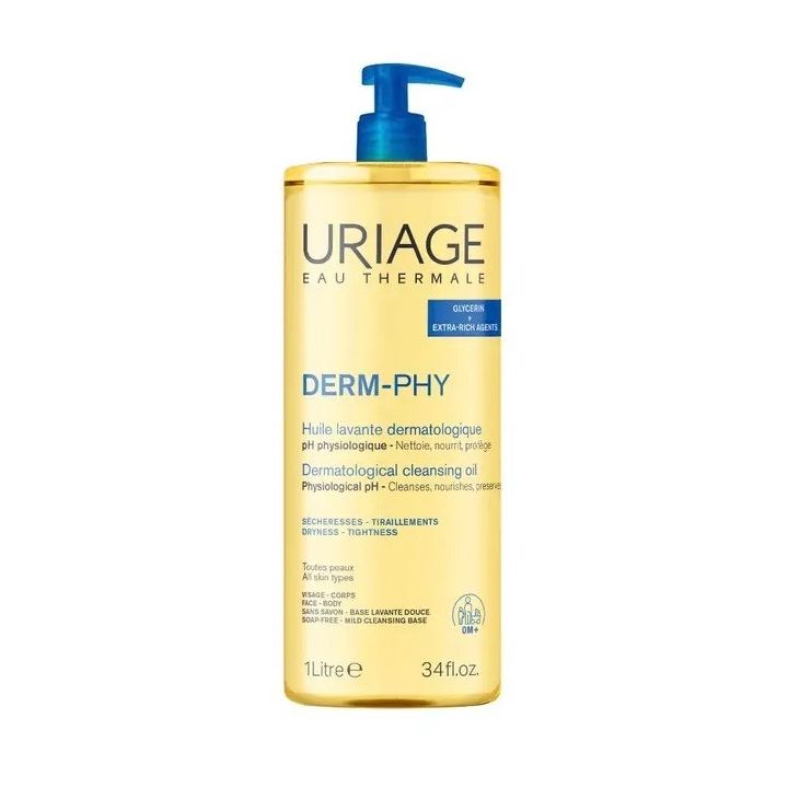 Derm-phy huile lavante dermatologique Uriage