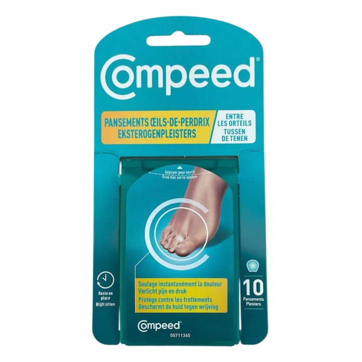 Pansements oeils-de-perdrix Compeed - boite de 10 pansements