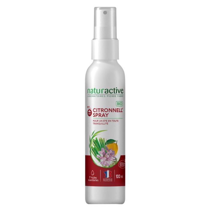 Citronell'spray bio Naturactive - spray de 100ml