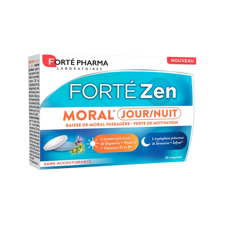 Forté Zen moral Jour/Nuit Forte Pharma - boite de 30 comprimés