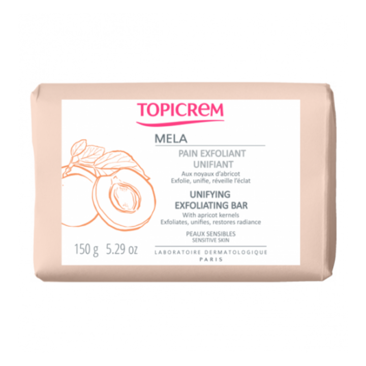 Mela pain exfoliant unifiant Topicrem