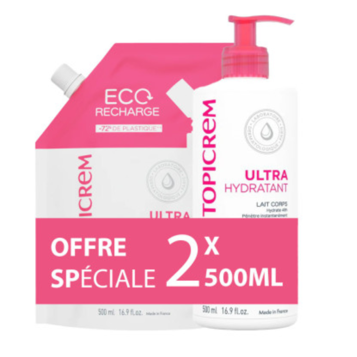 Lait corps ultra-hydratant Topicrem