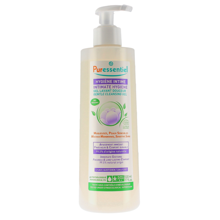 Hygiène Intime Gel lavant douceur Puressentiel - flacon de 500ml