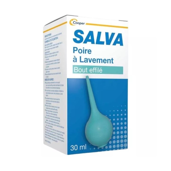 Poire à lavement bout effilé Salva