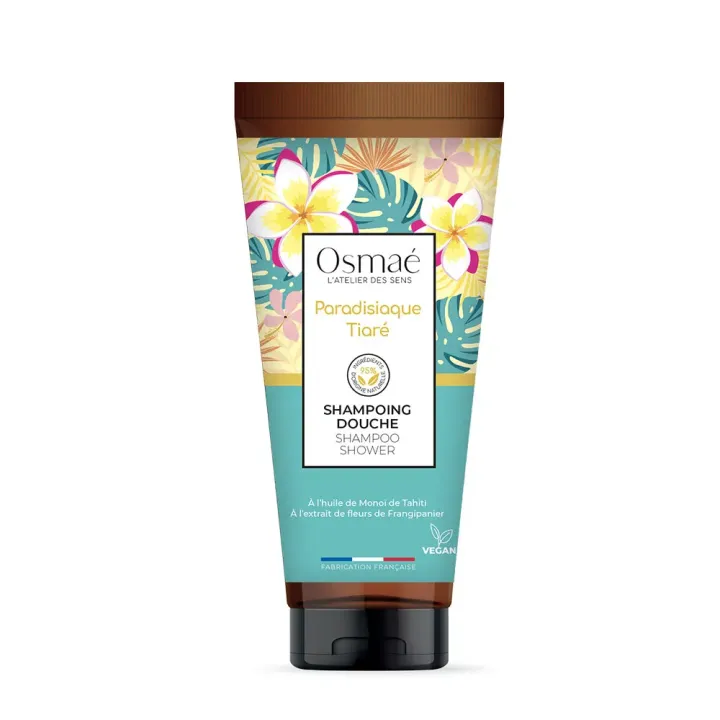 Shampoing douche Paradisiaque Tiaré Osmaé - tube de 100ml